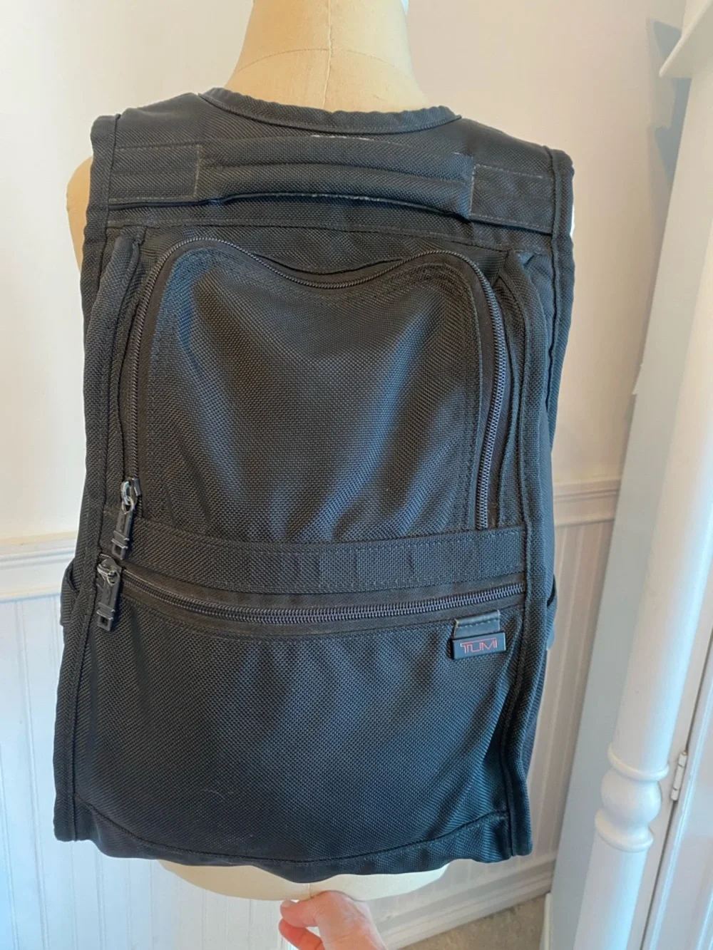 Tumi Black Travel Backpack - Picture 1 of 12